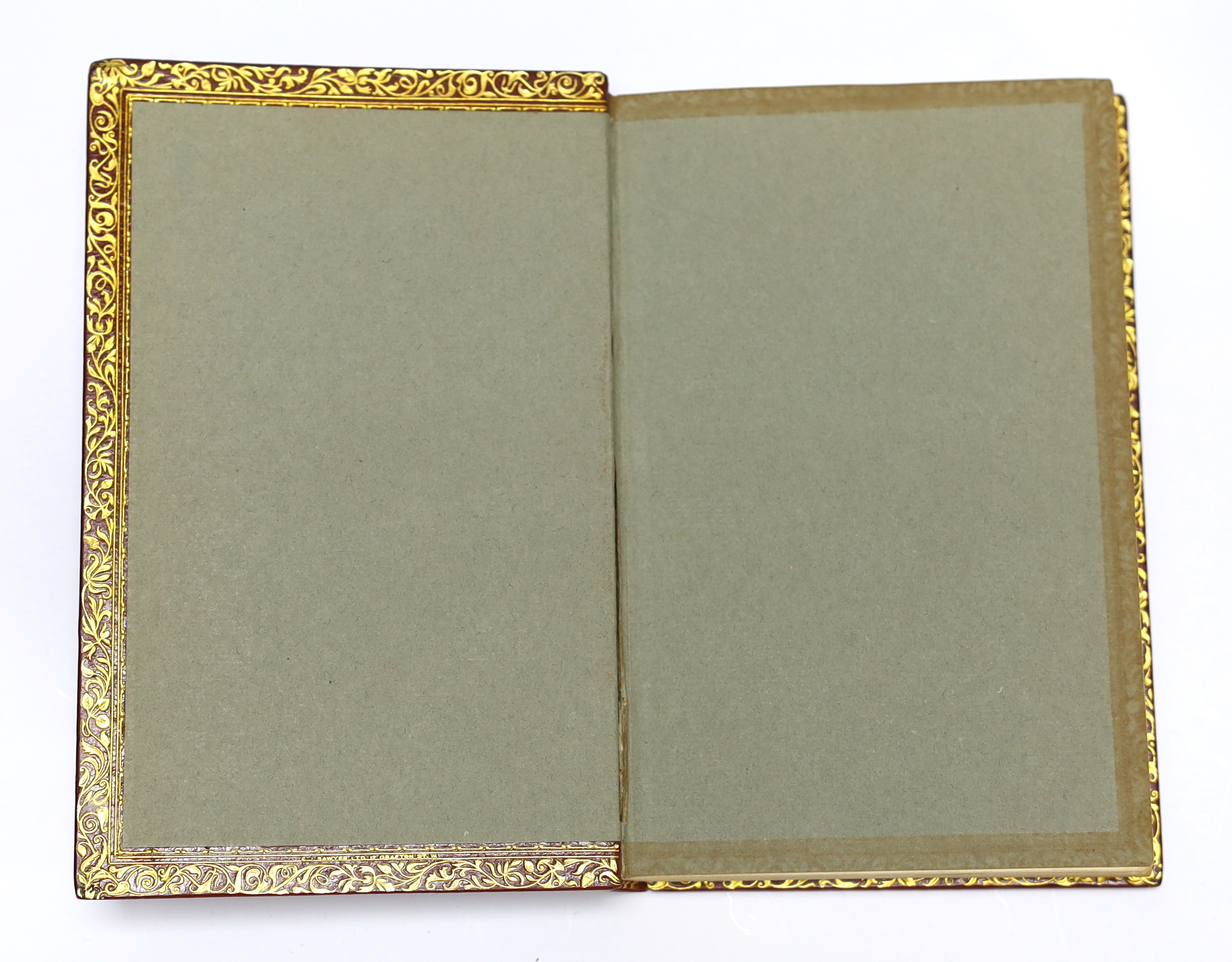 Dickens, Charles - Great Expectations, 3 vols, 1st edition in book form, 1st issue with no edition statements on title-page, crown 8vo (187 x 115mm.), in fine mid 20th century gilt-ruled red levant morocco bindings, gilt